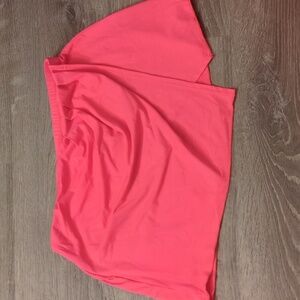 Becca hot pink swim skirt cover-up size medium